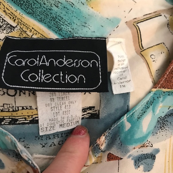 Carol Anderson Blouse - Picture 3 of 8